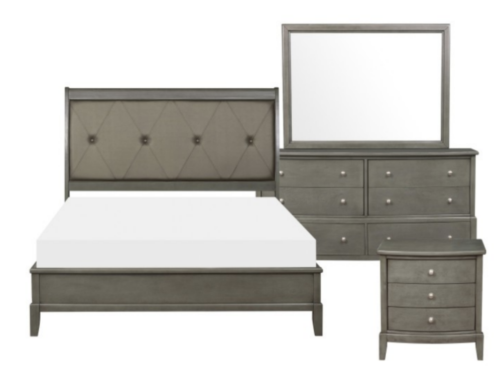 Cote Queen size 4pc Set (QB+NS+DR+MR)