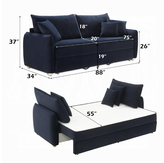 Irina Sofa w/Sleeper