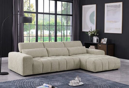 Sectional with Right Facing Chaise
