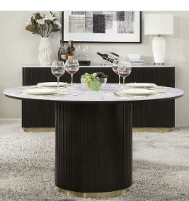 Round Dining Table 52"D