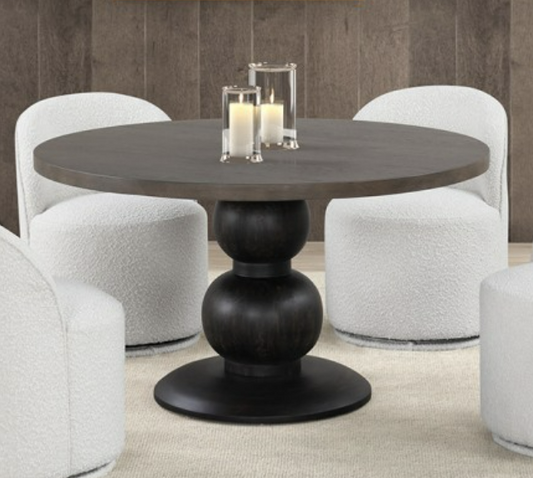 Pedestal Round Dining Table