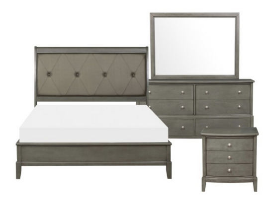 Cote Queen size 4pc Set (QB+NS+DR+MR)